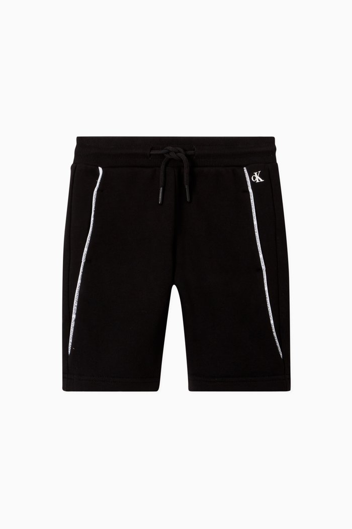 

Jogger Shorts in Organic Cotton Terry, Black