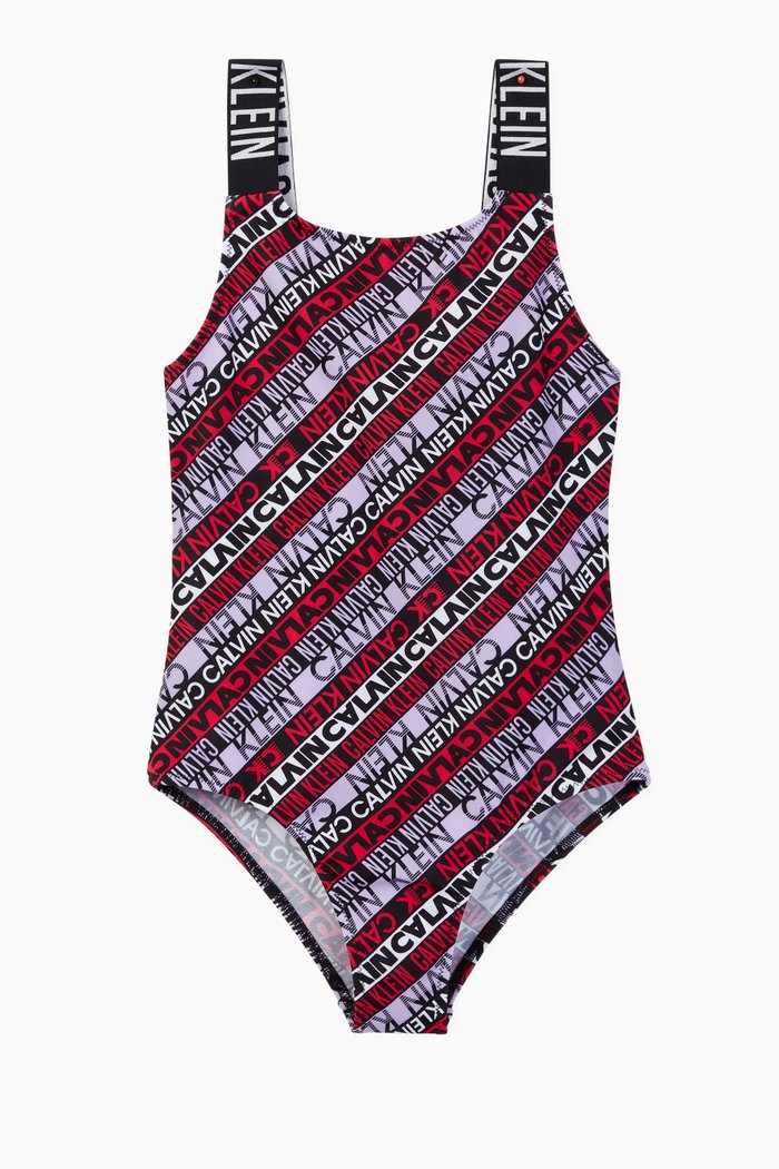 

CK Logo Swimsuit, Multicolour