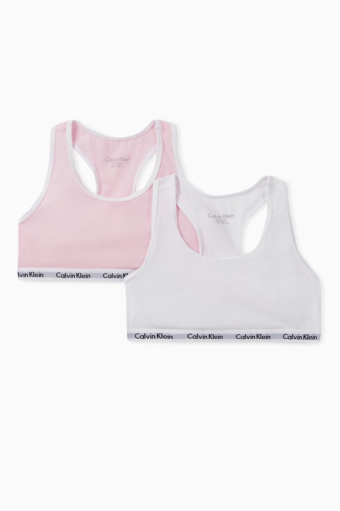 

Signature Tape Bralettes, Set of 2, Multicolour