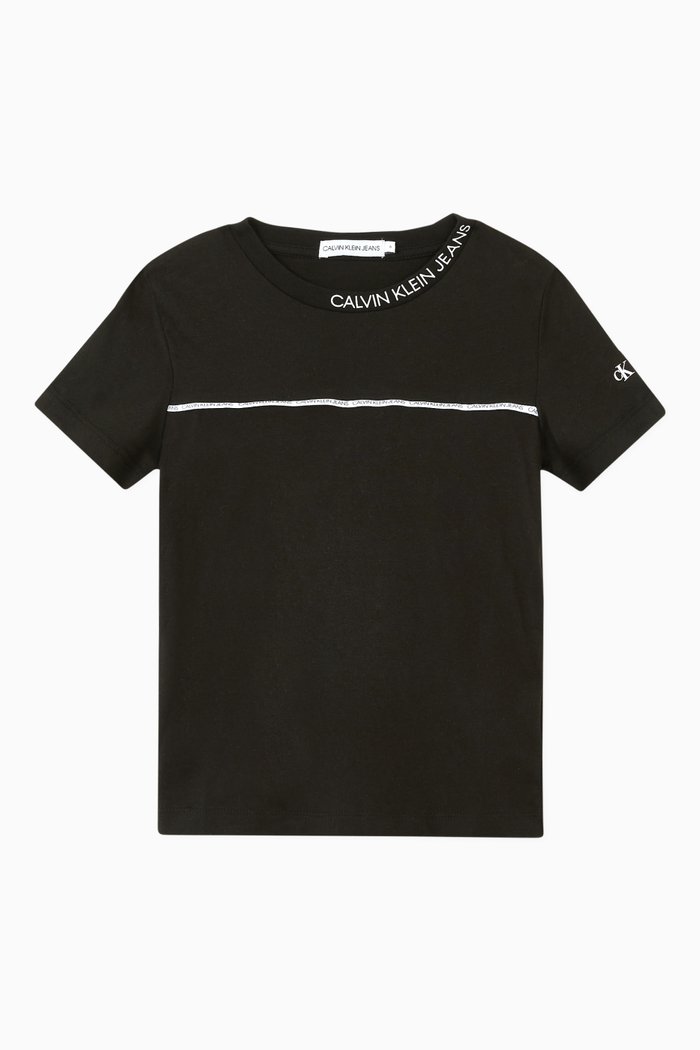 

Logo Cotton T-shirt, Black