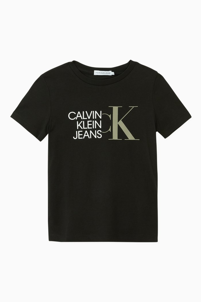 

Hybrid Logo Organic Cotton T-shirt, Black