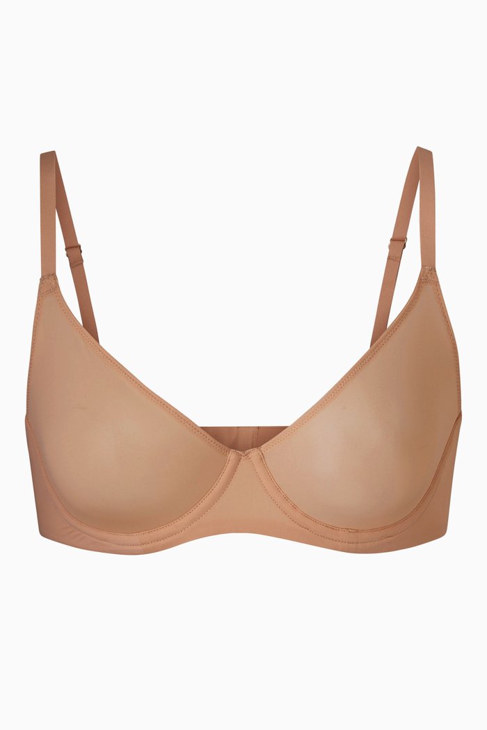 

Jelly Sheer Underwire Bra, Brown