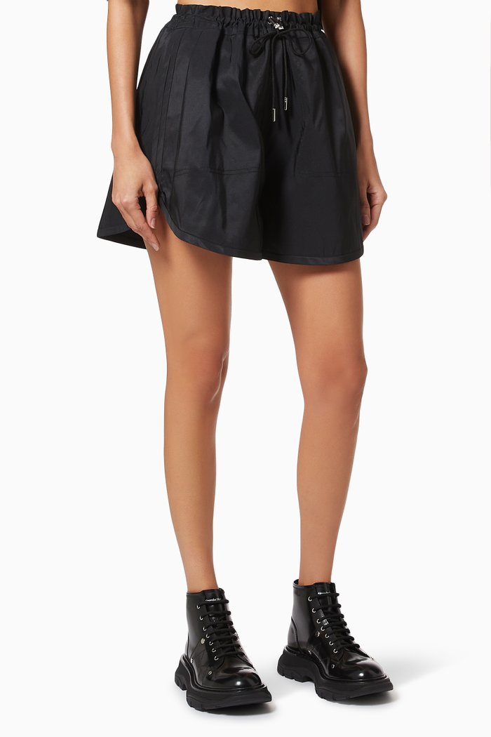 

Exploded Shorts in Polyfaille, Black