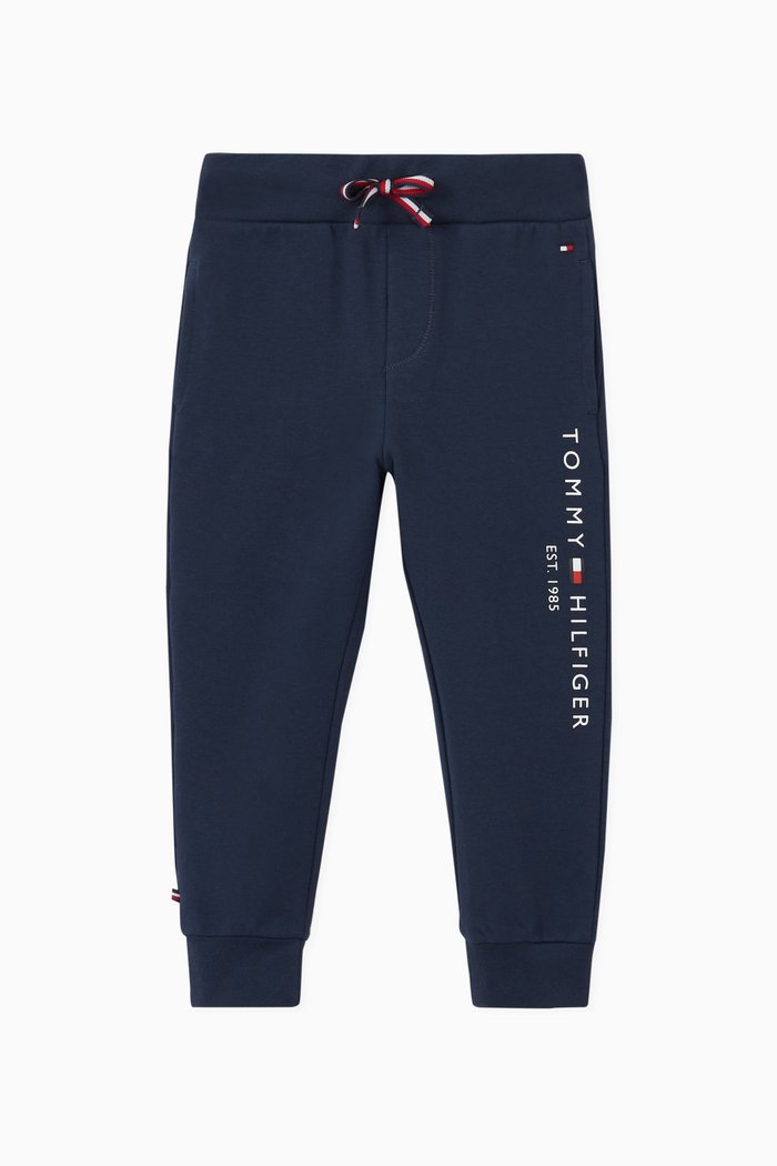 

Essential Sweatpants in Stretch Organic Cotton Jersey, Blue