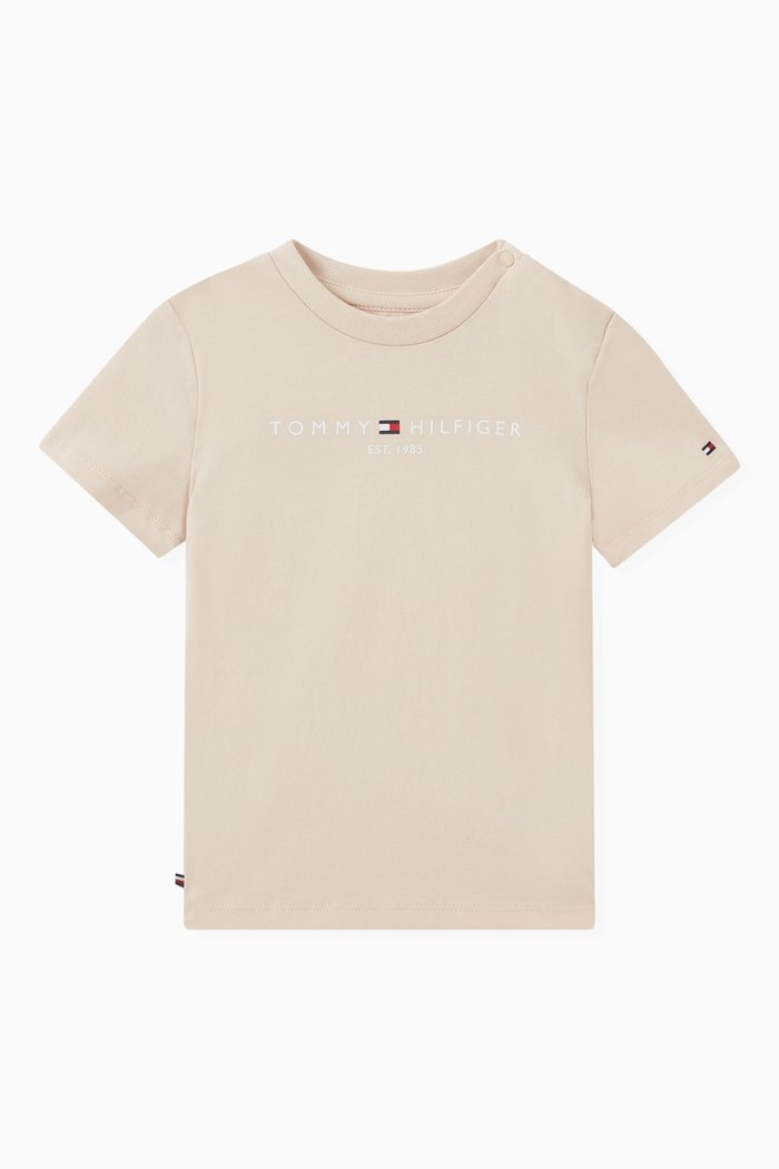 Essential T-shirt in Organic Cotton Jersey, Neutral