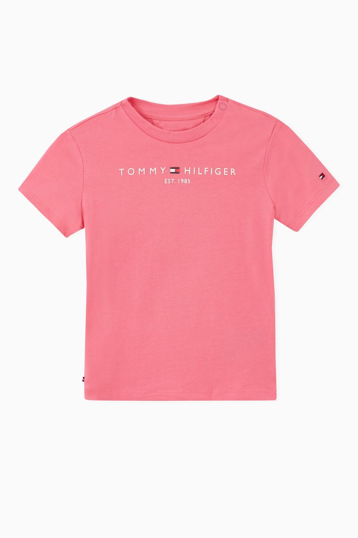 

Essential T-shirt in Organic Cotton Jersey, Pink