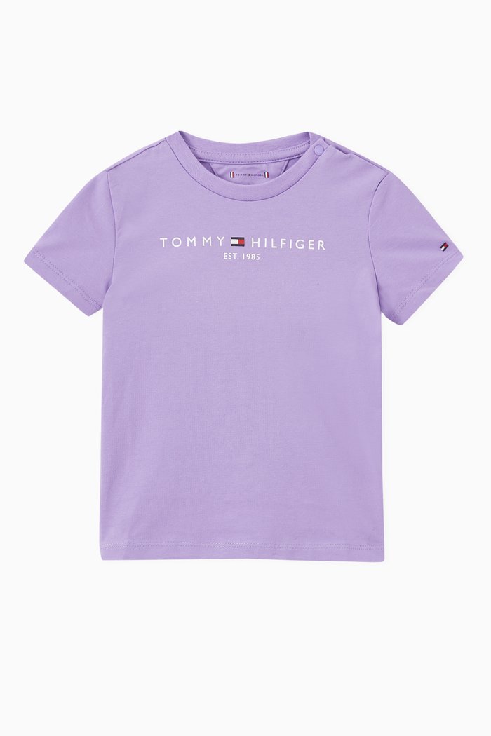 

Essential T-shirt in Organic Cotton Jersey, Purple