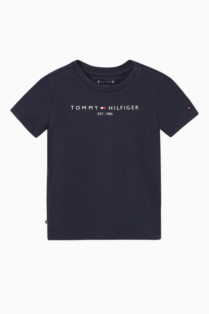 

Essential T-shirt in Organic Cotton Jersey, Blue