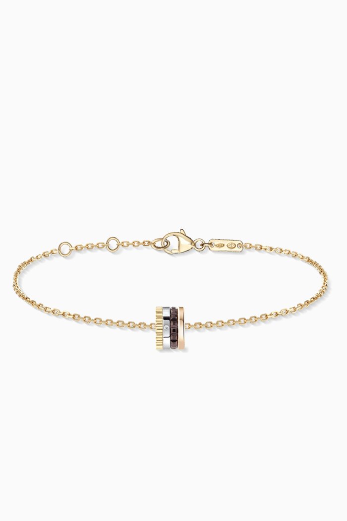 

Quatre Classique Bracelet with Diamond in 18kt Gold