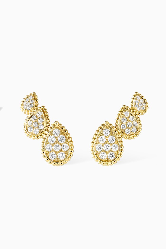 

Serpent Bohème Diamond Stud Earrings in 18kt Yellow Gold, 3 Motifs