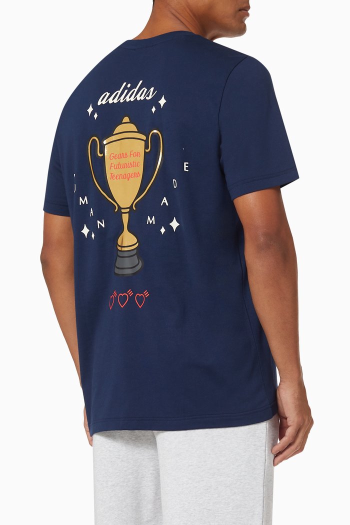 

Human Made Graphic T-shirt in Cotton, Blue