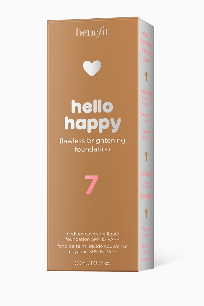 

Hello Happy Flawless Brightening Foundation 07, 30ml, Multicolour