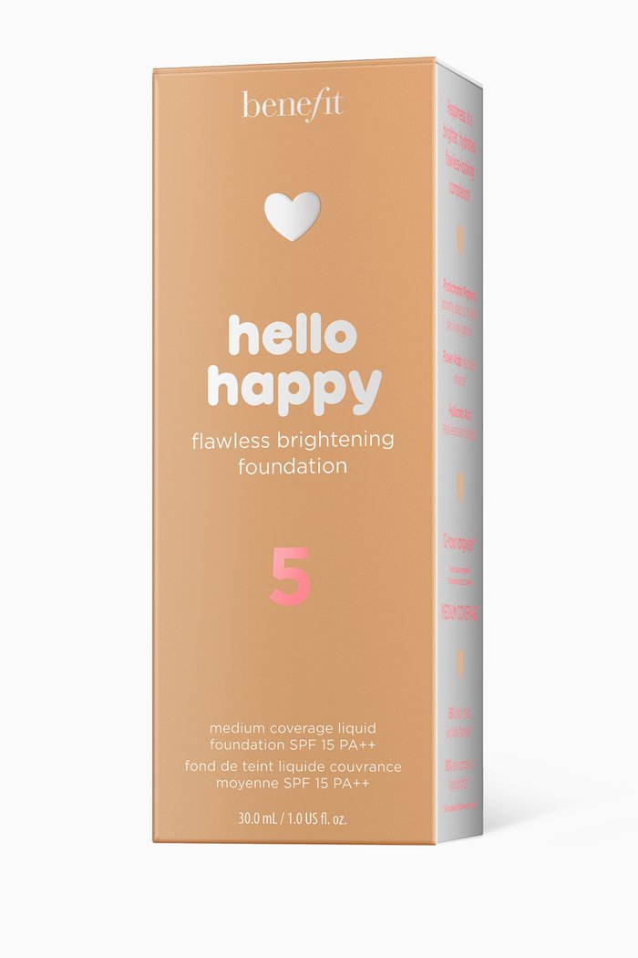 

Hello Happy Flawless Brightening Foundation 05, 30ml, Multicolour