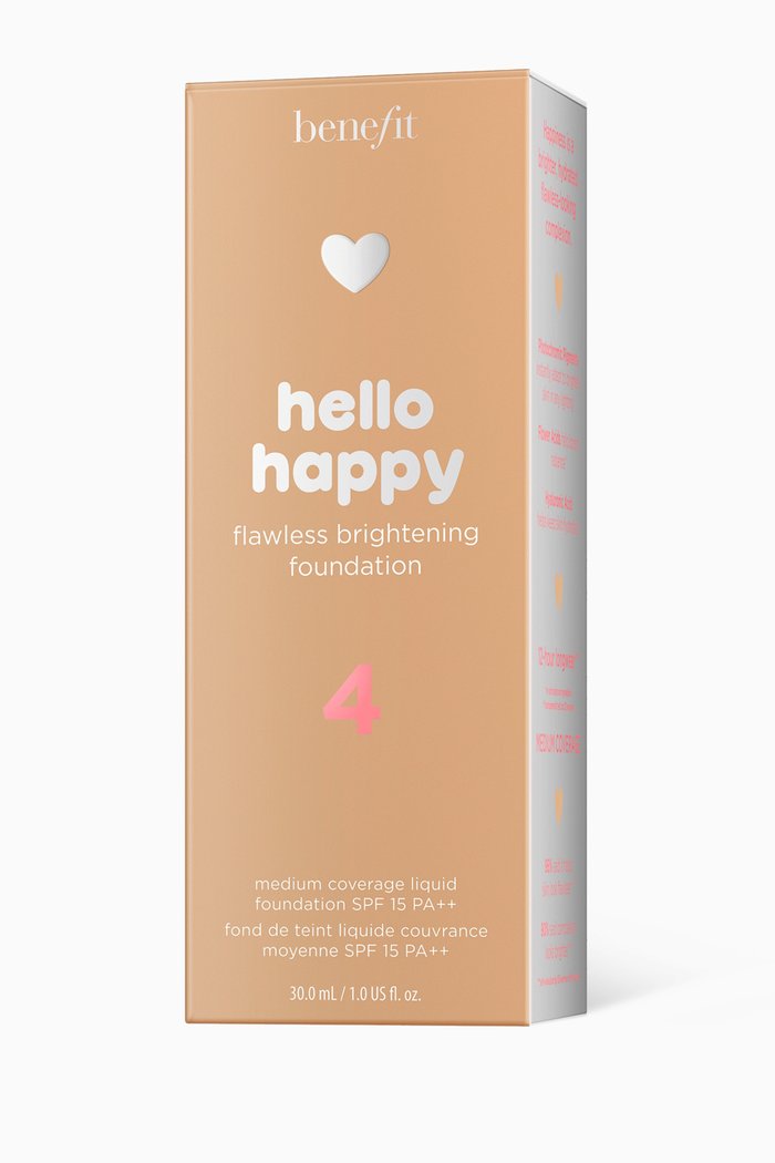 

Hello Happy Flawless Brightening Foundation 04, 30ml, Multicolour