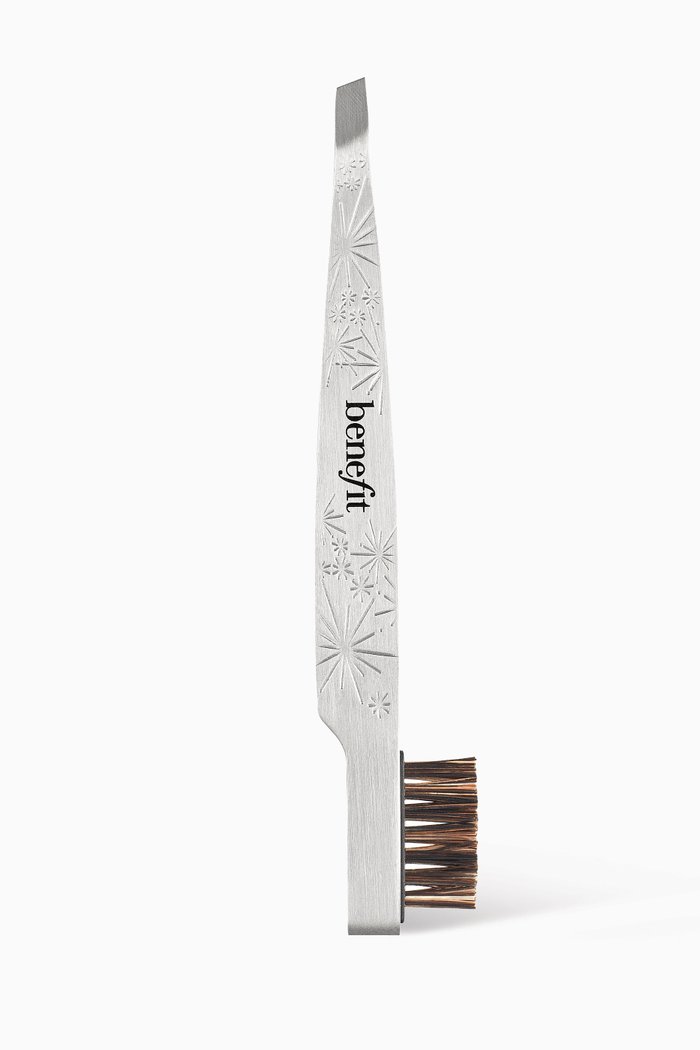 

Brow Grooming Tweezer & Brush, Colourless