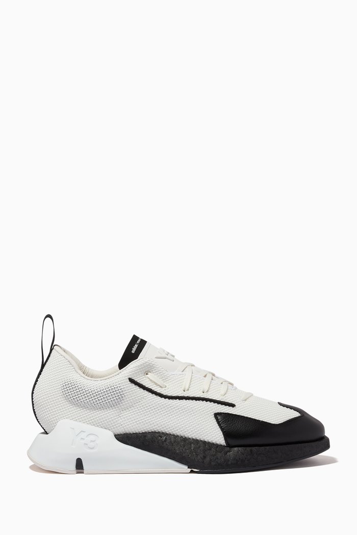 

Orisan Sneakers in Mesh and Leather, White