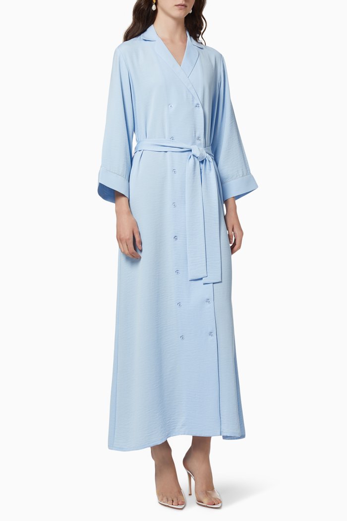 

Double Breasted Dress, Blue