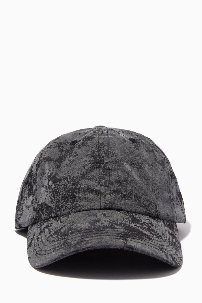 

Distressed Reflective Ripstop Cap, Silver