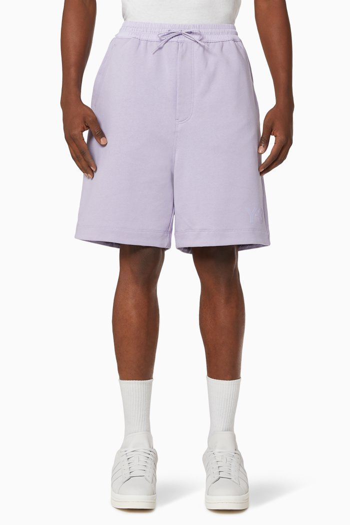 

M Classic Cotton Terry Shorts, Purple