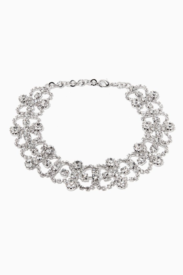 

Crystal Choker, Silver