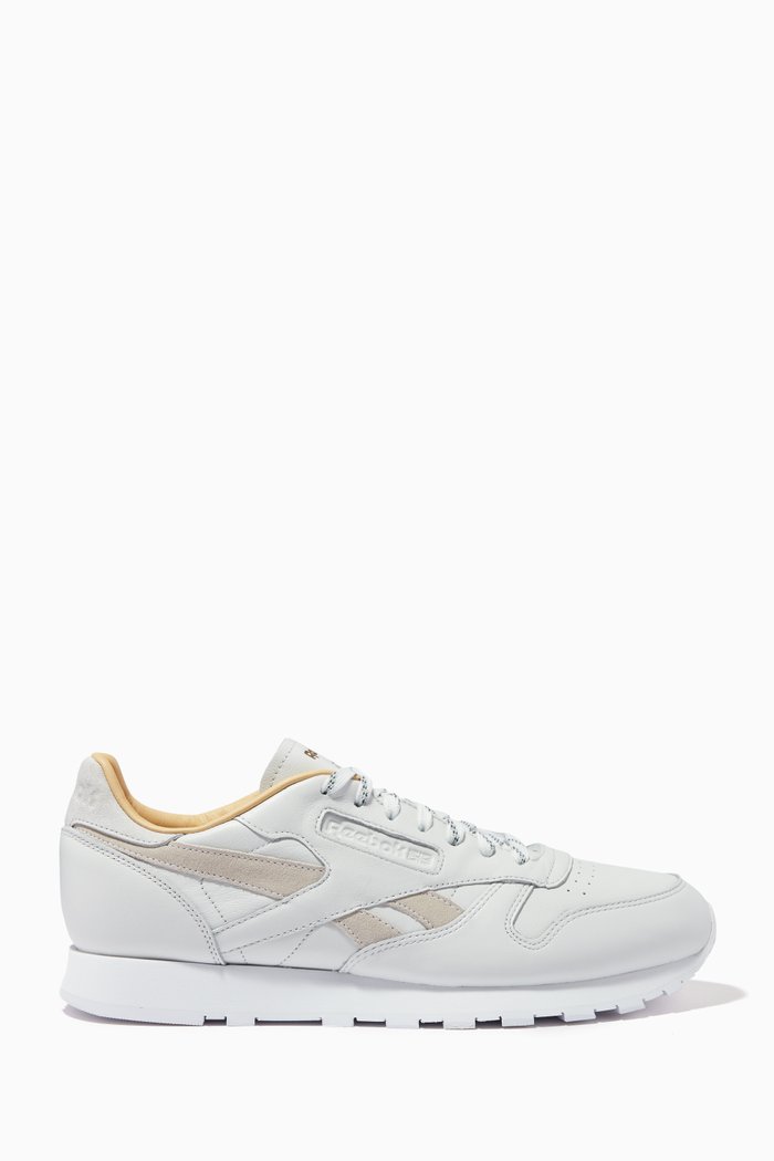 

Classic Leather Shoes, Grey