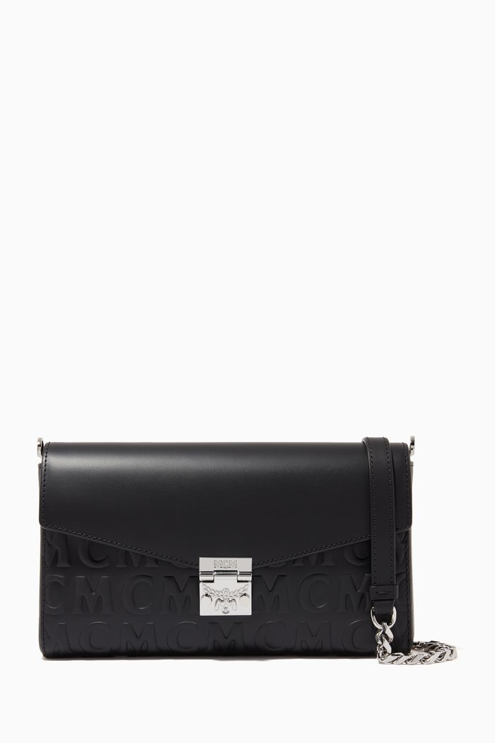 

Medium Millie Crossbody in MCM Monogram Leather, Black