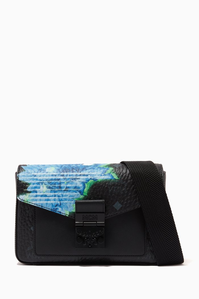 

Millie Crossbody in Tech Flower Visetos, Black