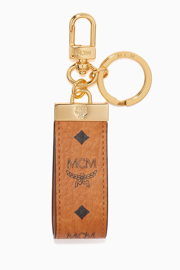 

Key Ring in Visetos Original, Brown
