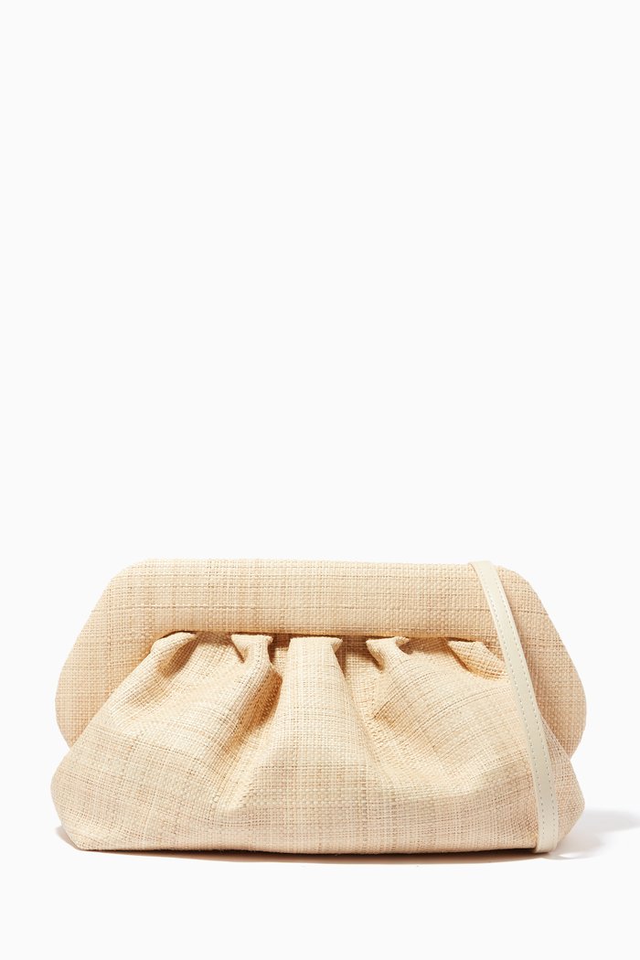 

Bios Pouch in Raffia, Neutral