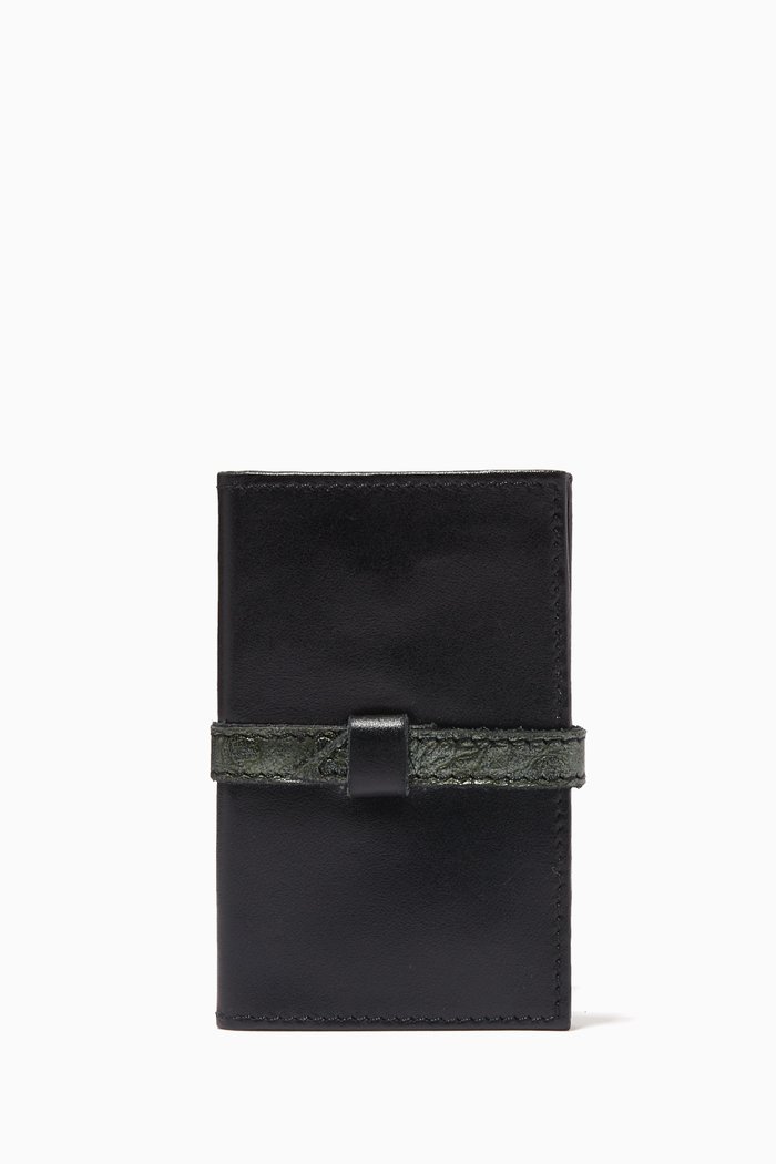 

Small Avant Wallet in Leather, Black