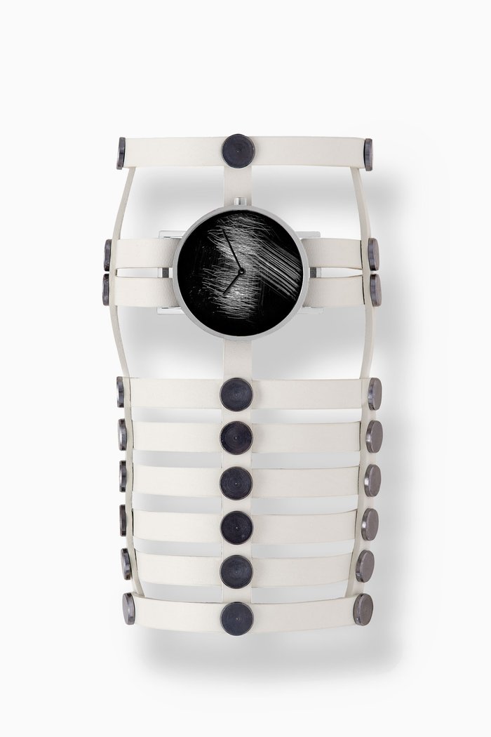 

x Aumorfia Avant Gladiator Watch, White