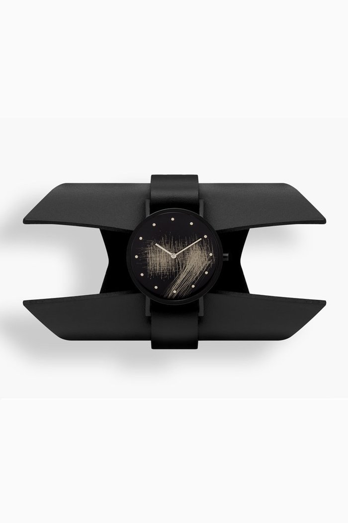 

x Aumorfia Avant Diffuse Watch, Black