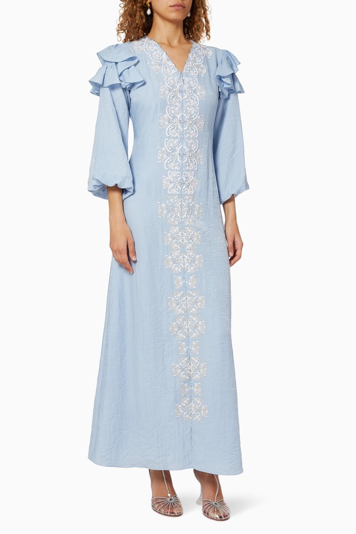 

Classic Desert Princess Kaftan, Blue