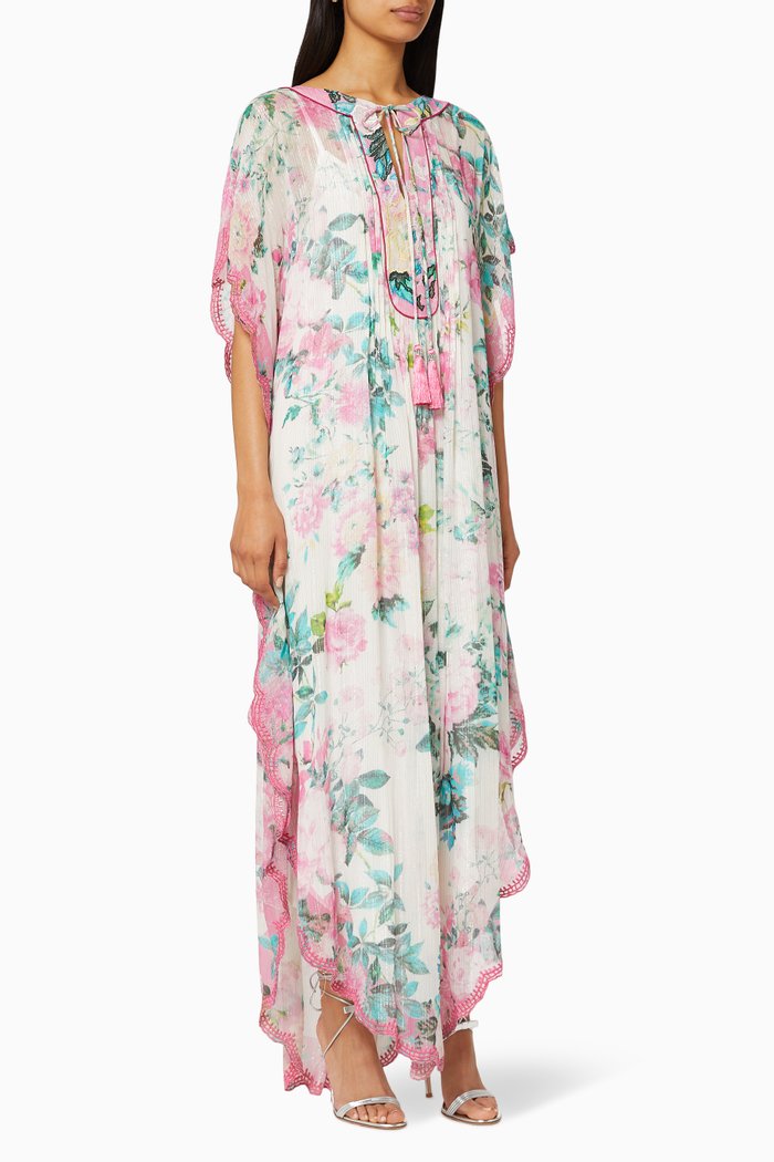 

Jolie Floral Kaftan, Multicolour