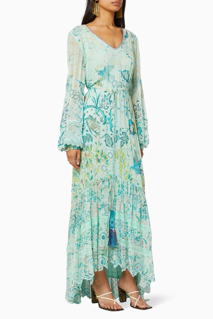 

Cosmic Maxi Dress, Green