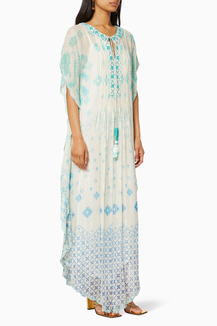 

Jarum Printed Kaftan, Blue