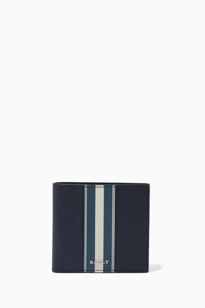 

Brasai Wallet in Leather, Blue