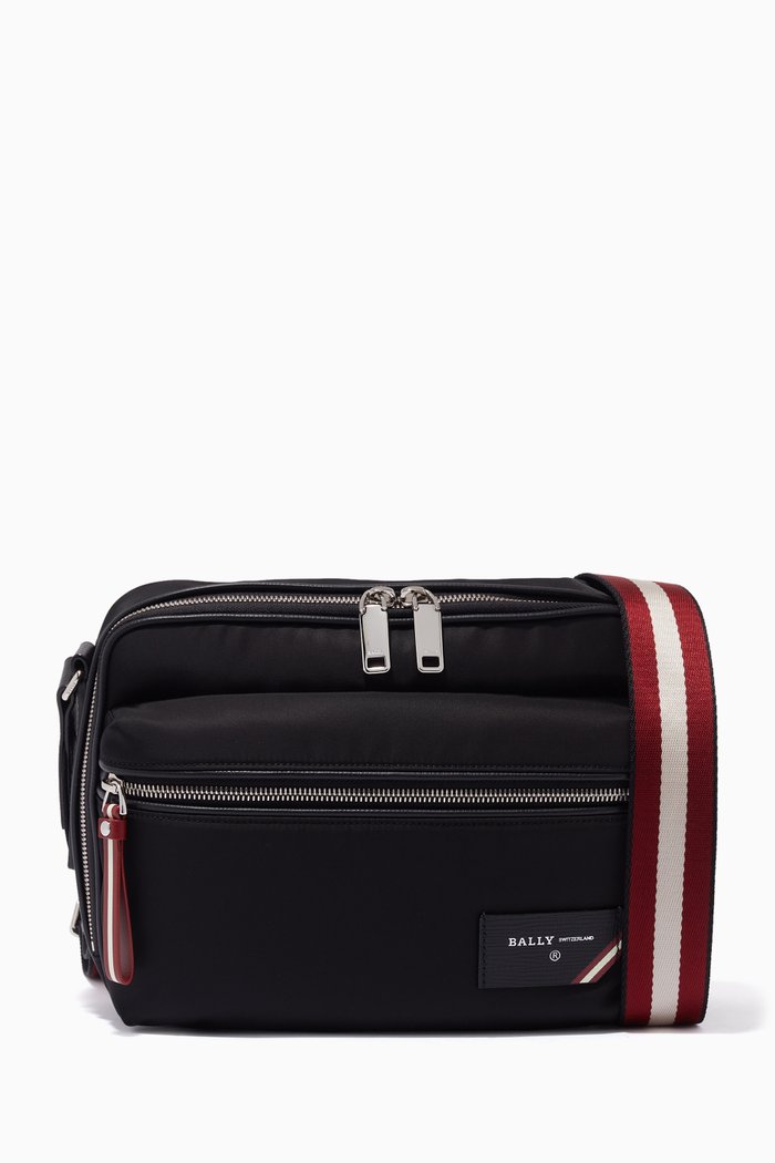 

Fiji Reporter Bag in Nylon, Black
