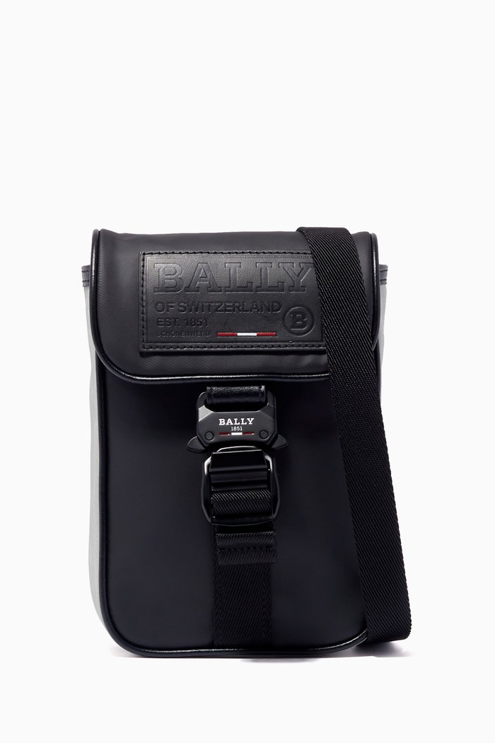 

Rhetty Messenger Bag in Nylon, Blue