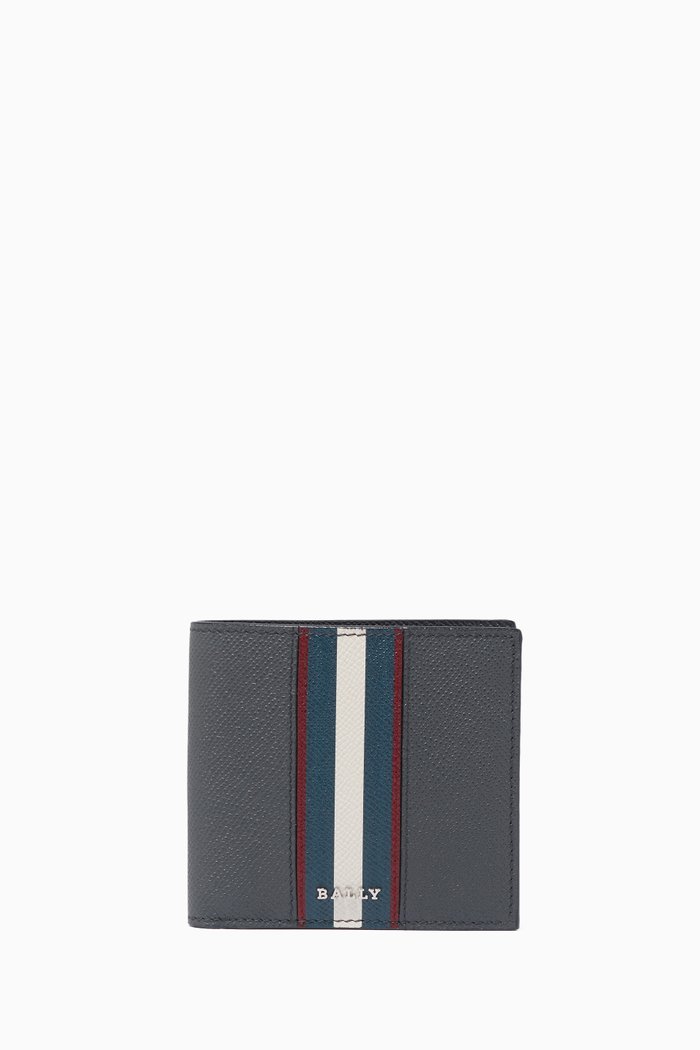 Brasai Wallet in Leather, Green