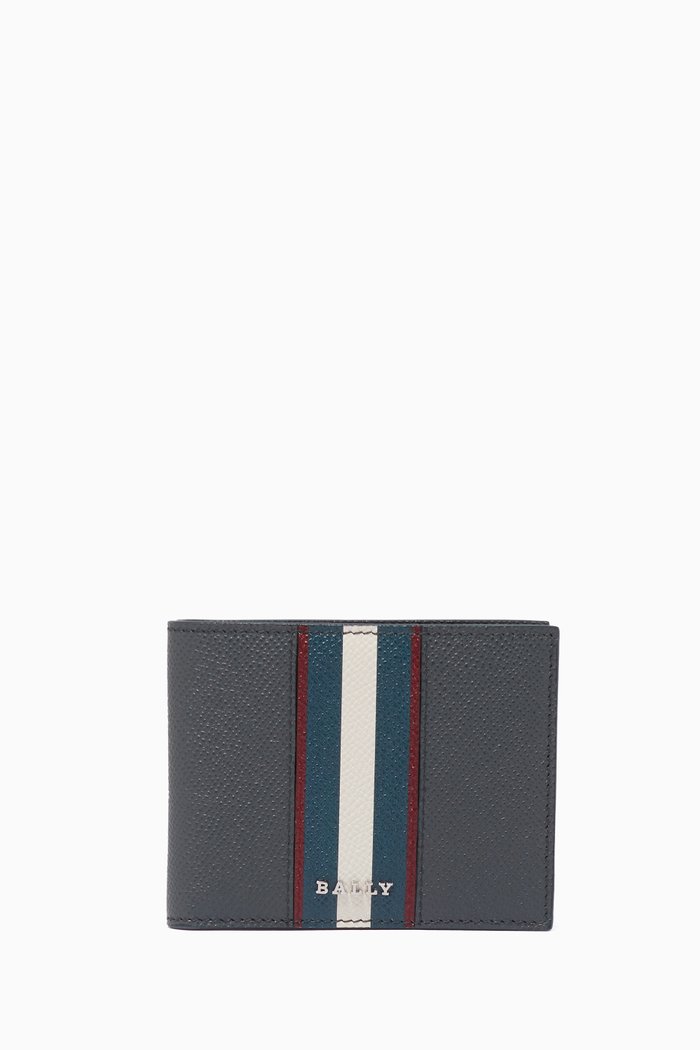 

Bevye Wallet in Leather, Green