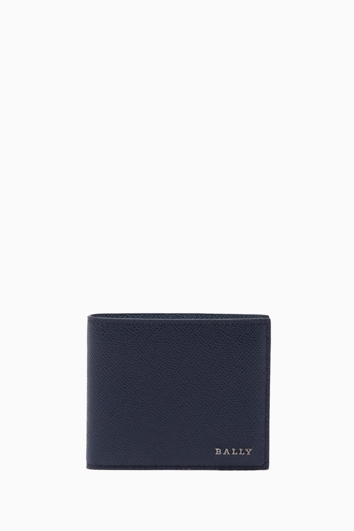 

Bollen Wallet in Leather, Blue