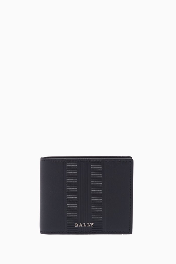 

Bevye Wallet in Leather, Grey