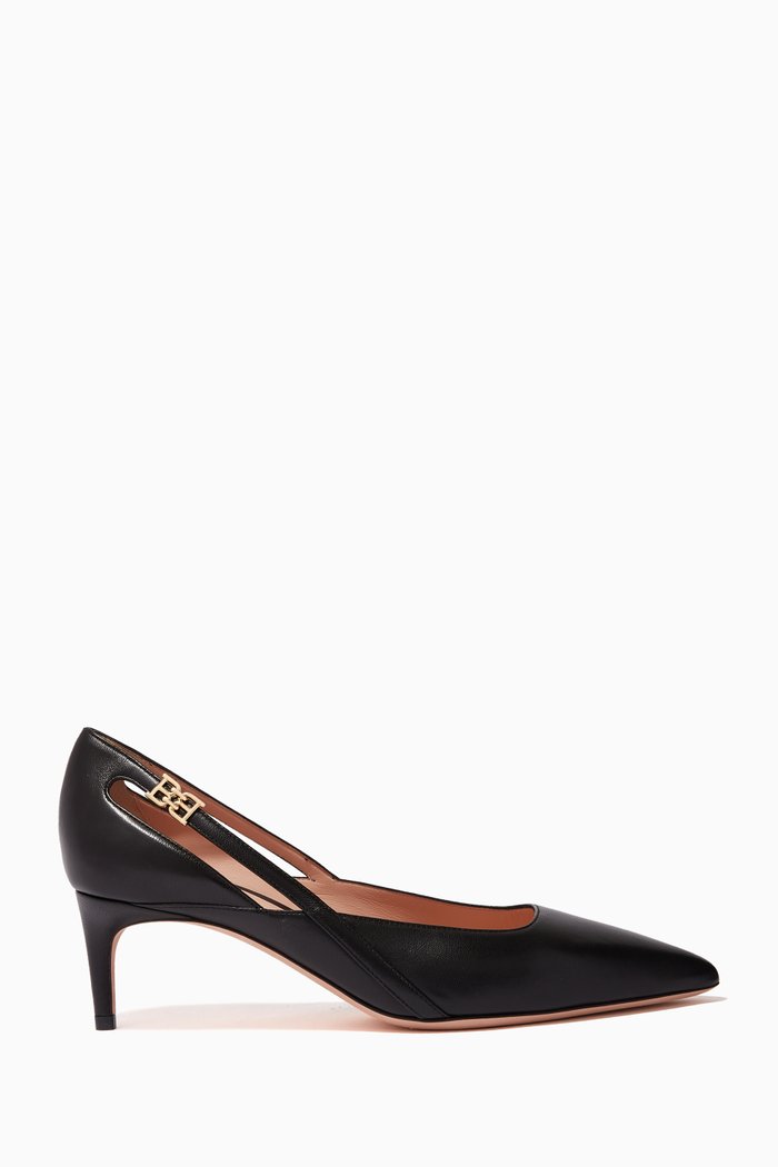 

Elsa 55 Pumps in Leather, Black