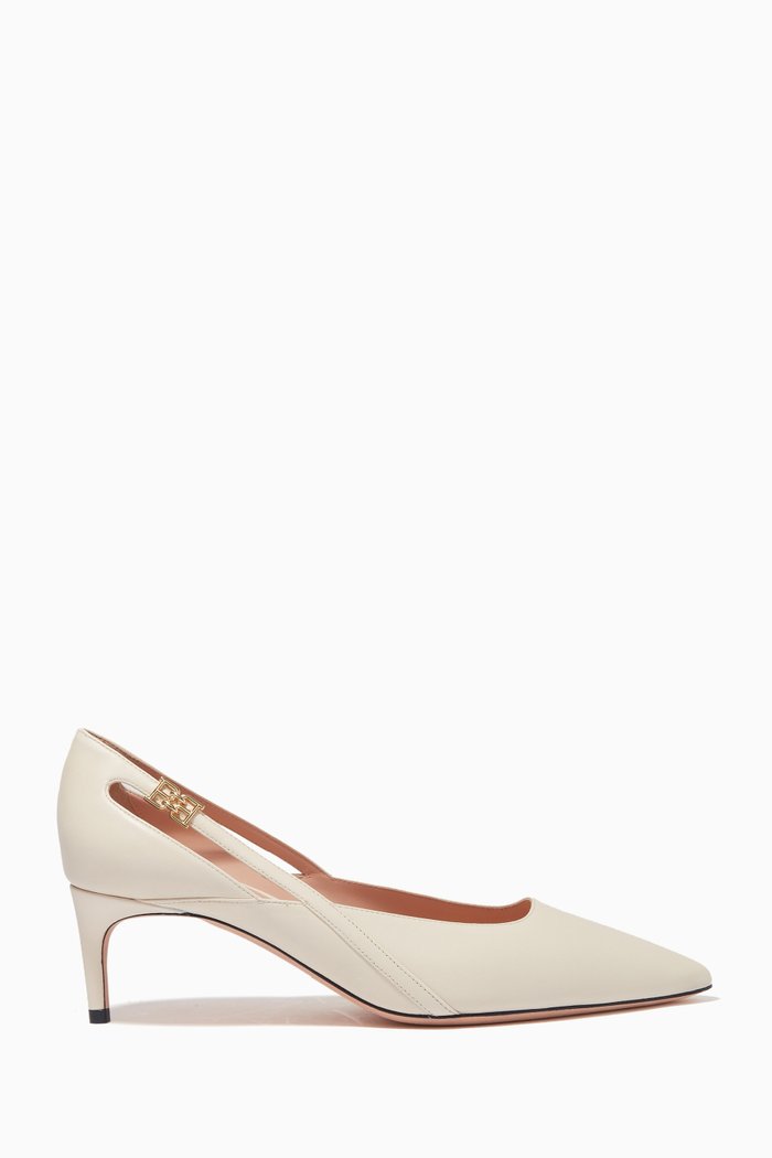 

Elsa 55 Pumps in Leather, Black