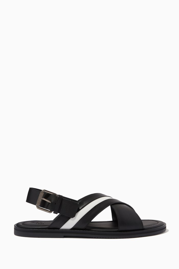 

Jamilo Sandals in Leather, Black