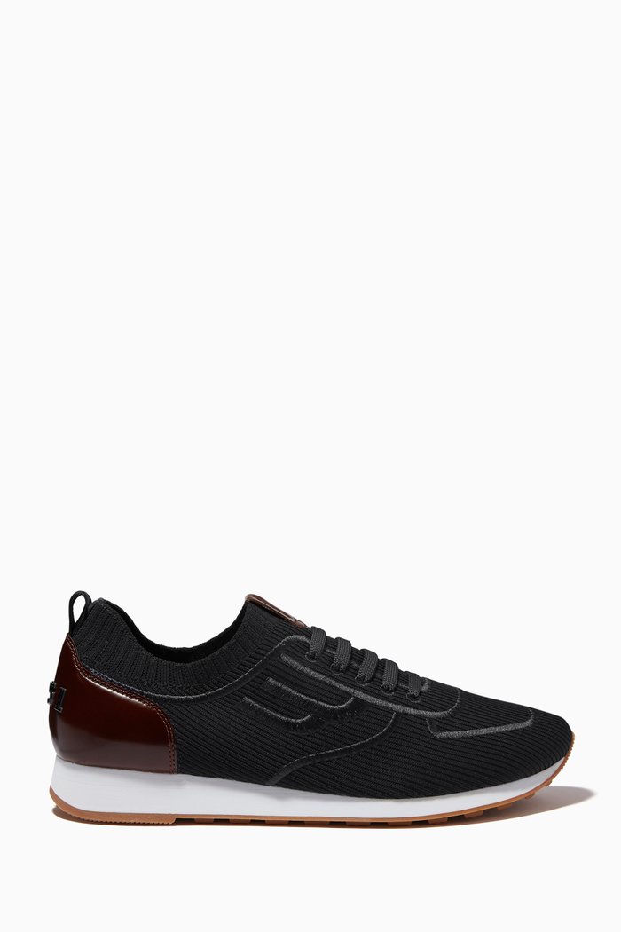 

Gabber Sneakers in Technical Fabric, Black