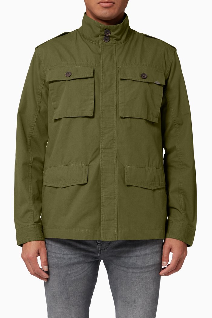 

Carter Cotton Utility Jacket, Neutral