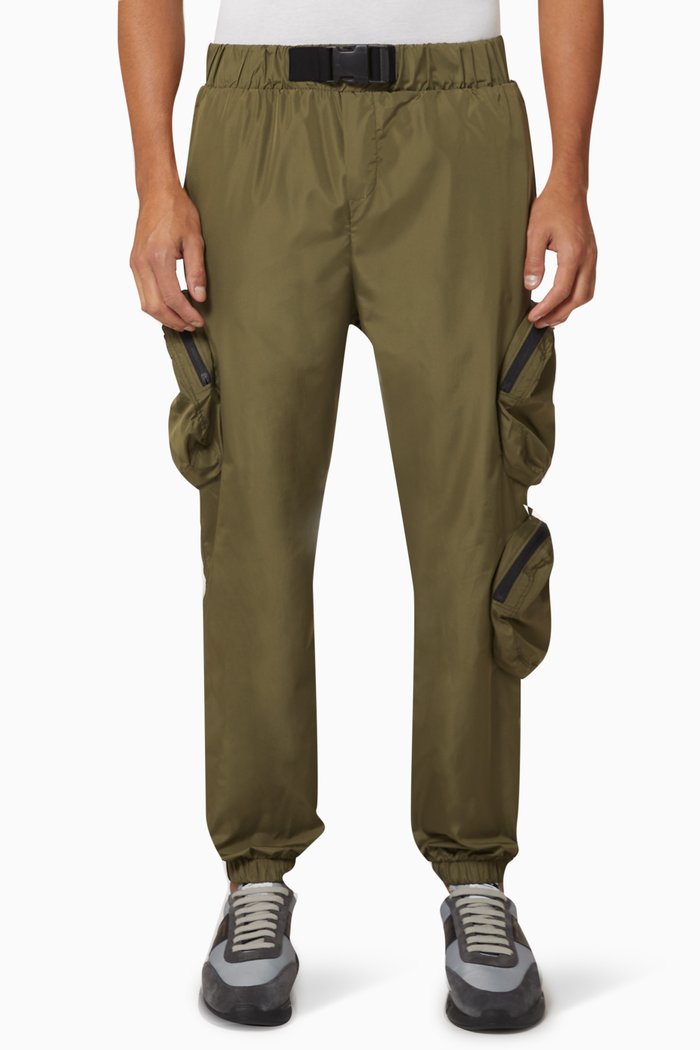 

Technical Detailed Sweatpants, Neutral