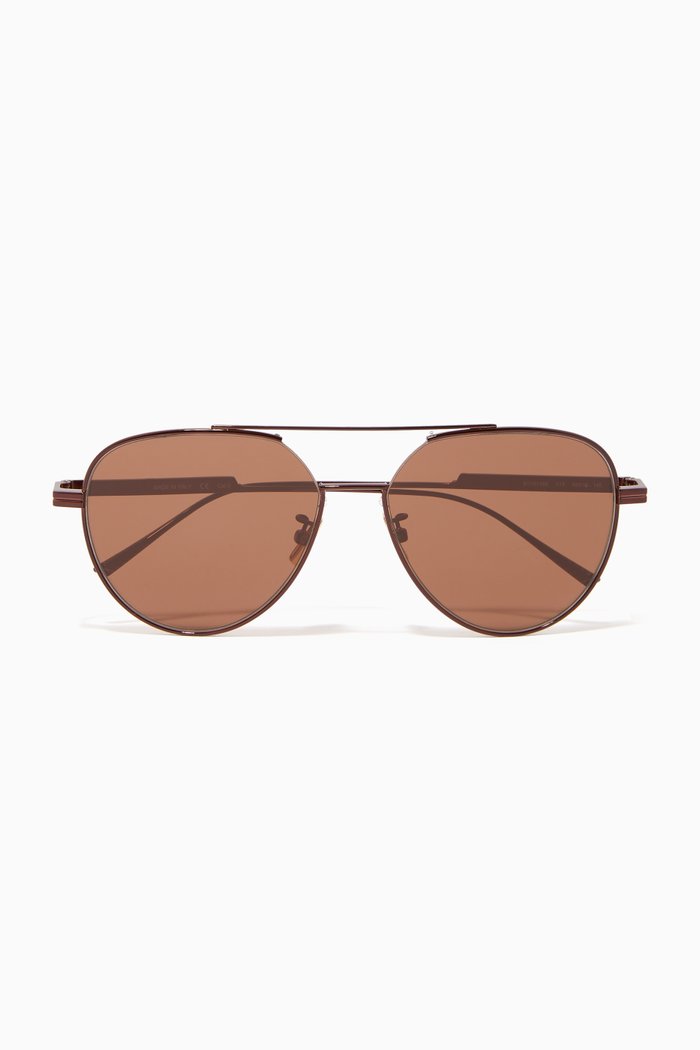

Aviator Sunglasses, Brown